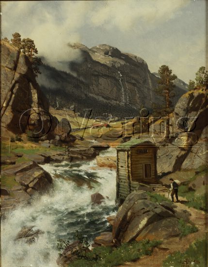 Andreas Disen (1845-1923), 
Size; 
Genre: Oil
Location: Private, 
Photo: Per Henrik Petersson